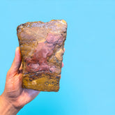 Tiger Eye Raw cluster 1216 Grams